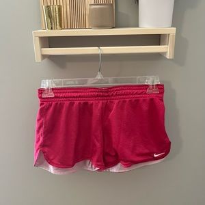 Nike shorts. Size small. Pink